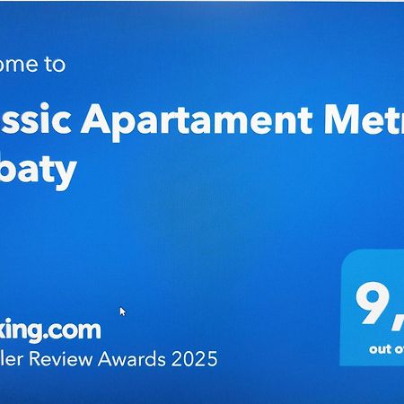Classic Apartament Metro Kabaty Warsaw Exterior photo
